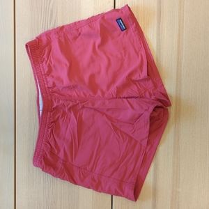 Patagonia Pink Barely Baggies 5"